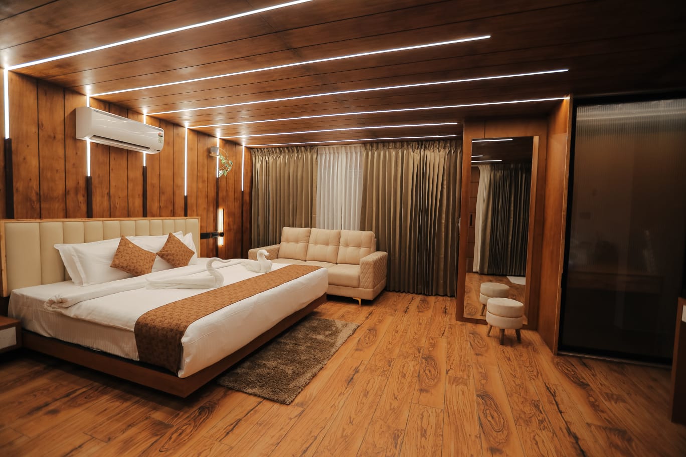 Wooden Duplex First Floor